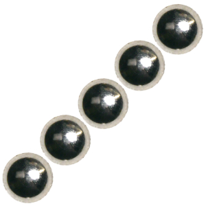 shiny silver
